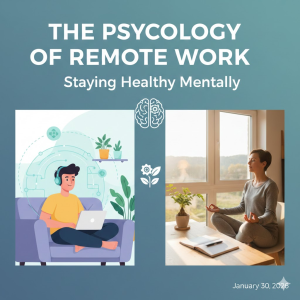The Psychology of Remote Work: Staying Healthy Mentally