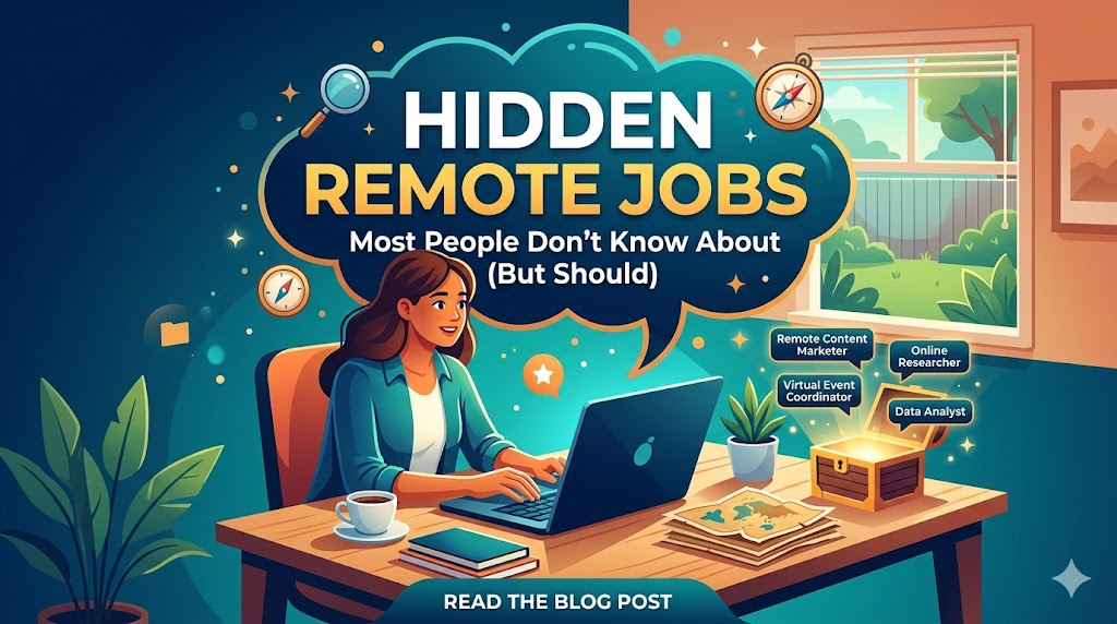Hidden Remote Jobs Most People Don’t Know About (But Should)
